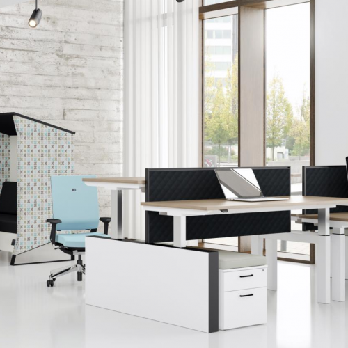 Height Adjustable Desking-Office Desking-DH13