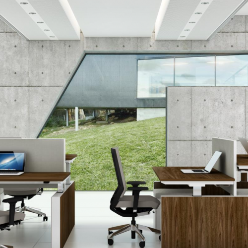 Height Adjustable Desking-Office Desking-DH17